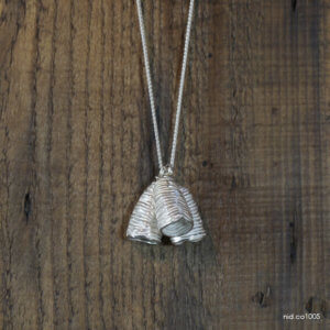 Collier bola en argent massif pour femme enceinte, bijou écologique pour future maman, bijoux fait main en France