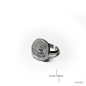 bague maä bijoux en argent massif, colelction sillage, bijou de caractère inspiré de l anatuare fabriqué avec de l'argent recyclé, bijou écologique
