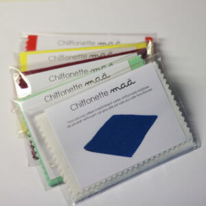 Chiffonnette chamoisine pour entretenir et nettoyer les bijoux