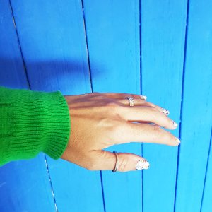 Alliance cellule en argent massif 925 recyclé, maä bijoux écologique, inspiré par l'infiniment petit