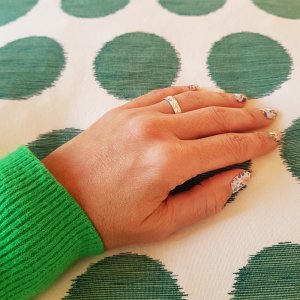 Alliance Maä bijoux en argent massif recyclé pour homme et femme, couronne feuille d'olivier alliance écologique, petit créateur fait main en France, ethique, longevité